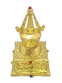 [stupa], Buddhist Statue, [stone Setting]