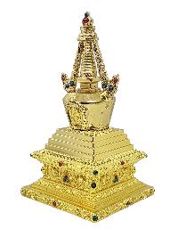 [stupa], Buddhist Statue, [stone Setting]