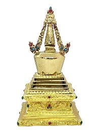 [stupa], Buddhist Statue, [stone Setting]