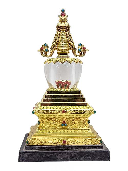 [stupa], Buddhist Statue, [stone Setting]