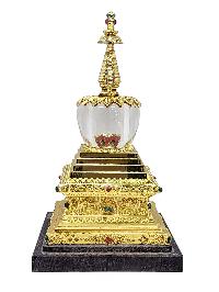 [stupa], Buddhist Statue, [stone Setting]