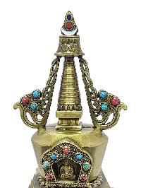 [stupa], Buddhist Statue, [stone Setting]