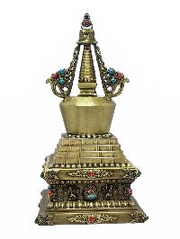 [stupa], Buddhist Statue, [stone Setting]
