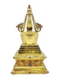 [stupa], Buddhist Statue, [stone Setting]