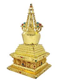 [stupa], Buddhist Statue, [stone Setting]