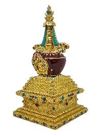 [stupa], Buddhist Statue, [stone Setting]