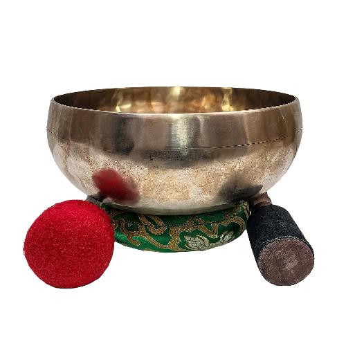 [peter Hess Singing Bowl], Buddhist Hand Beaten Singing Bowl, High Quality Sound, High Quality Finishing, [select Accessories]