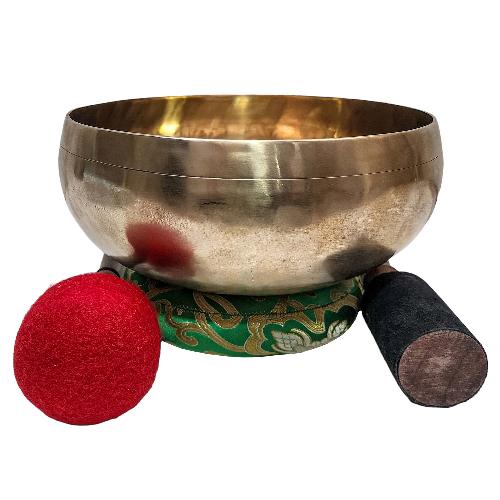 [peter Hess Singing Bowl], Buddhist Hand Beaten Singing Bowl, High Quality Sound, High Quality Finishing, [select Accessories]