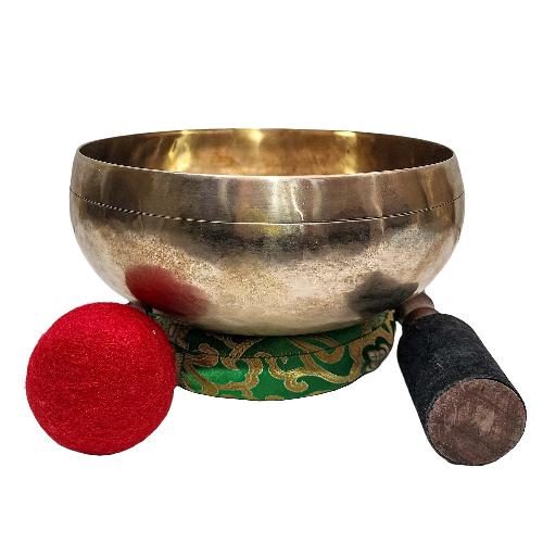 [peter Hess Singing Bowl], Buddhist Hand Beaten Singing Bowl, High Quality Sound, High Quality Finishing, [select Accessories]