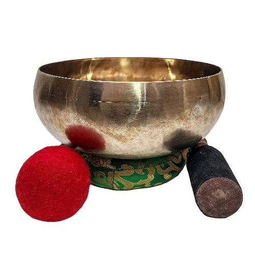 [peter Hess Singing Bowl], Buddhist Hand Beaten Singing Bowl, High Quality Sound, High Quality Finishing, [select Accessories]