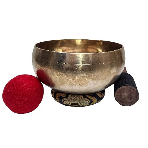 [peter Hess Singing Bowl], Buddhist Hand Beaten Singing Bowl, High Quality Sound, High Quality Finishing, [select Accessories]
