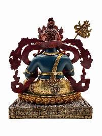 [singha Kuber], [jambhala Namtose], [partly Gold Plated, Traditional Color Finishing And Stone Setting]