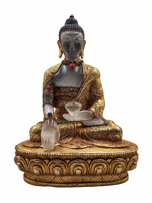 [shakyamuni Buddha], Buddhist Handmade Statue, [gold Plated]