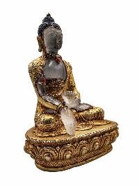 [shakyamuni Buddha], Buddhist Handmade Statue, [gold Plated]