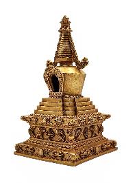 [stupa], Buddhist Statue, [gold Plated]