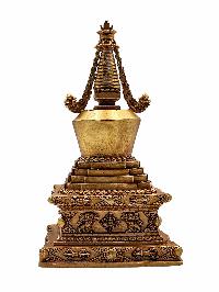 [stupa], Buddhist Statue, [gold Plated]