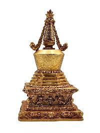 [stupa], Buddhist Statue, [gold Plated]