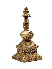[stupa], Buddhist Statue, [mercury Gold Plated]