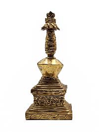[stupa], Buddhist Statue, [mercury Gold Plated]