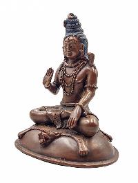 [shiva], Buddhist Statue, [chocolate Oxidized]