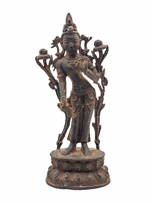 [padmapani Lokeshvara], Buddhist Handmade Statue, [antique
Finishing]