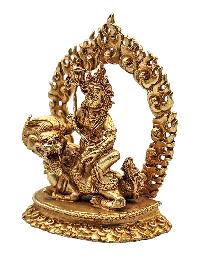 [jambhala: Namtose], Buddhist Miniature Statue, [gold Plated]