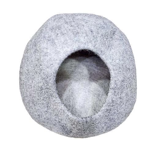 [cat House], Handmade In Nepal, Grey Color