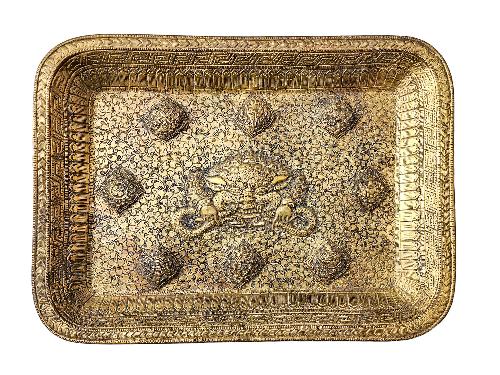 Buddhist Metal Wall Hanging, Tibetan Calendar With [cheppu]
