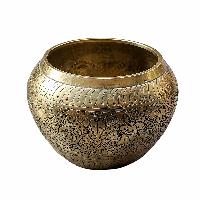 Gulpa Singing Bowl With [fine Carving], [select Accessories]
