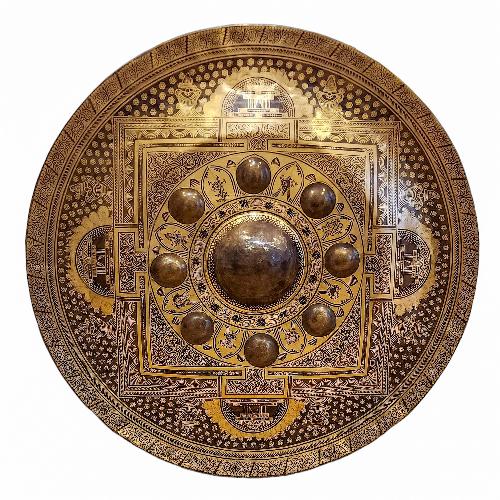Burmese Gong, [hand Beaten] Large, Nipple Gong, The Javanese Gong