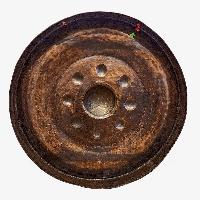 Burmese Gong, [hand Beaten] Large, Nipple Gong, The Javanese Gong