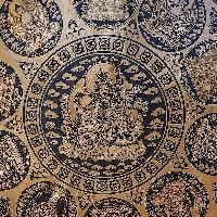 Handmade [gong], Bronze Chau Gong, Tam-tam Gong, Symphonic Gong With [guru Padmasambhava] Etching