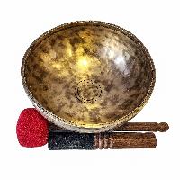 [singing Bowl], Buddhist Hand Beaten, Antique Finishing