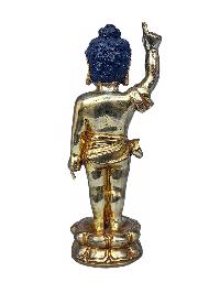 [siddhartha Buddha], Buddhist Handmade Statue, [face Painted] And [gold Plated], First Stage Of Buddha Life Story, Baby Buddha