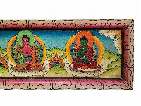 [pancha Buddha], Wall Hanging, Hand Painted