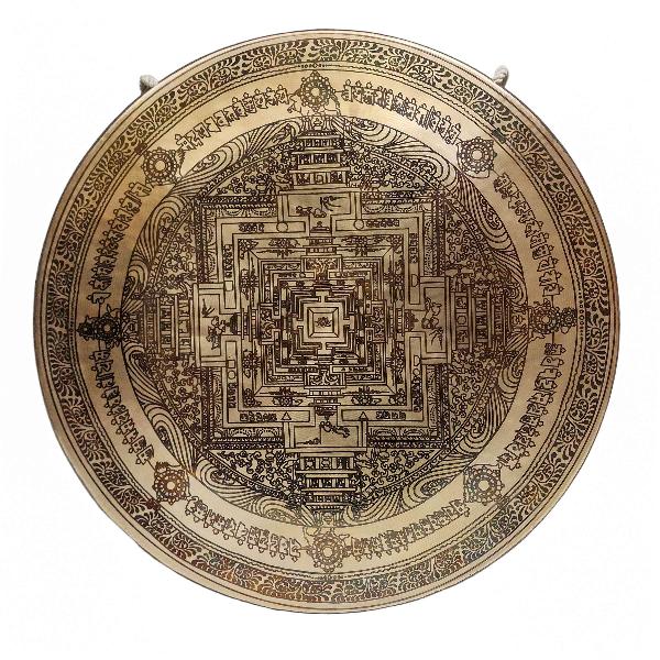 Handmade [gong], Bronze Chau Gong, Tam-tam Gong, Symphonic Gong With [mandala] Etching