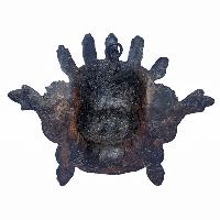[bhairav] Metal Mask, Buddhist Ritual Mask, Antique Finishing