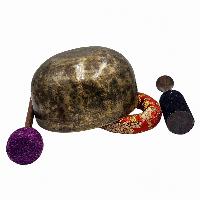 [handmade Singing Bowls], Buddhist Hand Beaten, Antique Finishing, [select Accessories]