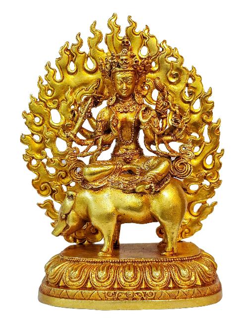 [marici], Tibetan Statue, [gold Plated]