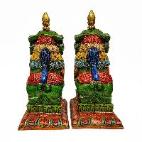 Temple Lion Set [painted], Resin