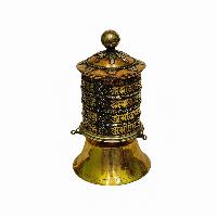 Table Top Prayer Wheel, Buddhist Handmade Prayer Wheel, [mantra Inside]