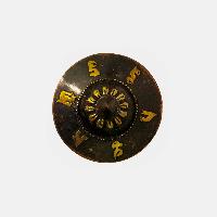 Table Top Prayer Wheel, Buddhist Handmade Prayer Wheel, [mantra Inside], [stone Setting]