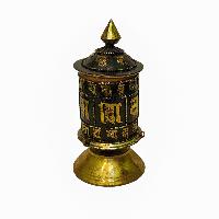 Table Top Prayer Wheel, Buddhist Handmade Prayer Wheel, [mantra Inside]