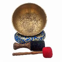 Jambati Singing Bowl, Buddhist Hand Beaten, [select Accessories]
