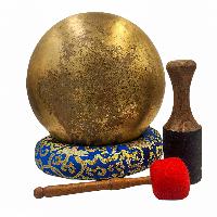 Jambati Singing Bowl, Buddhist Hand Beaten, [select Accessories]
