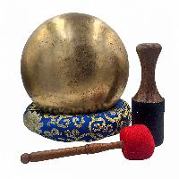 Jambati Singing Bowl, Buddhist Hand Beaten, [select Accessories]