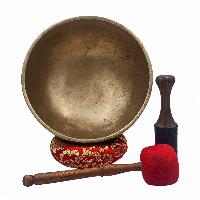 Jambati Singing Bowl, Buddhist Hand Beaten, [select Accessories]