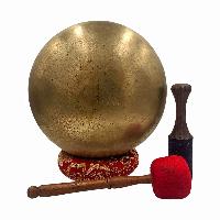Jambati Singing Bowl, Buddhist Hand Beaten, [select Accessories]