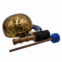 [handmade Singing Bowls], Buddhist Hand Beaten, Antique Finishing, [select Accessories]