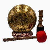 [handmade Singing Bowls], Buddhist Hand Beaten, Antique Finishing, [select Accessories]
